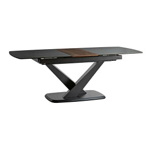 ダイニングテーブル 伸長式 伸縮 幅160cm 幅200cm 単品 食卓テーブル 4人掛け おしゃれ モダン セラミック天板 セラミック 高級感 テーブル エクステンション 食卓 石目調 ストーン調 重厚感