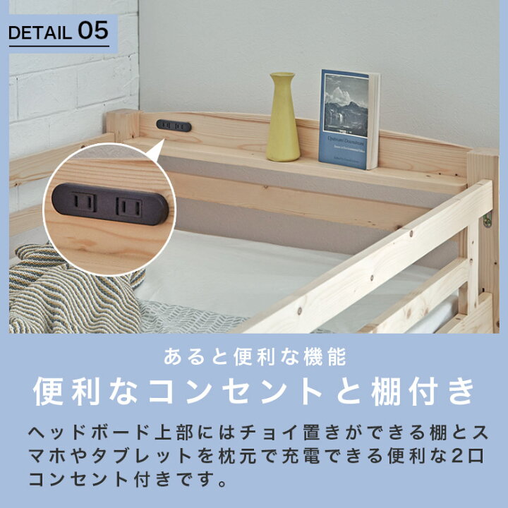 楽天市場】【半額以上off☆最大1500円offクーポン!!】 ロフトベッド 