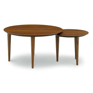 センターテーブル 丸 おしゃれ ローテーブル ネストテーブル 伸長式 幅70cm 北欧 かわいい ナチュラル ブラウン シンプル 天然木 木製 リビングテーブル 伸縮 円形 丸型 ちゃぶ台 座卓 ウォー