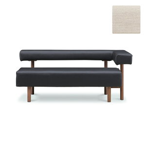 【全商品に使える2%offクーポンあり!!】 ダイニングベンチ 木製ベンチ 幅165cm 背もたれ付き 片肘 カウチ コーナー L字 2人用 おしゃれ 北欧 木製 合皮 PVC カバー付き ファブリック 食卓ベンチ