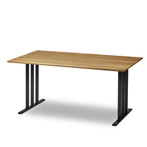 ダイニングテーブル 165cm幅 単品 おしゃれ シンプル 北欧 テーブル 165cm 国産 日本製 食卓テーブル 無垢材 無垢 ウォールナット オーク 木製 高級感 ナチュラル ブラウン ブラック オイル塗装