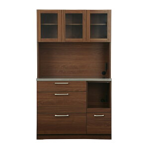 【全商品に使える2%offクーポンあり!!】 ダイニングボード ハイタイプ 食器棚 レンジボード オープンボード レンジ台 幅110cm おしゃれ 北欧 モダン キッチン収納 キッチンボード ステンレス