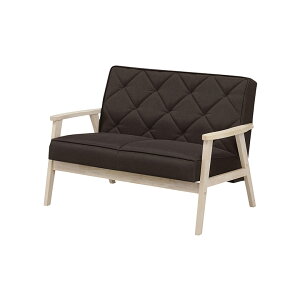 【全商品に使える2%offクーポンあり!!】 2人掛けソファ ソファー 2人用 コンパクト 北欧 かわいい おしゃれ カフェ風 シンプル モダン ナチュラル 肘付き 脚付き ファブリック 布製 二人掛けソ