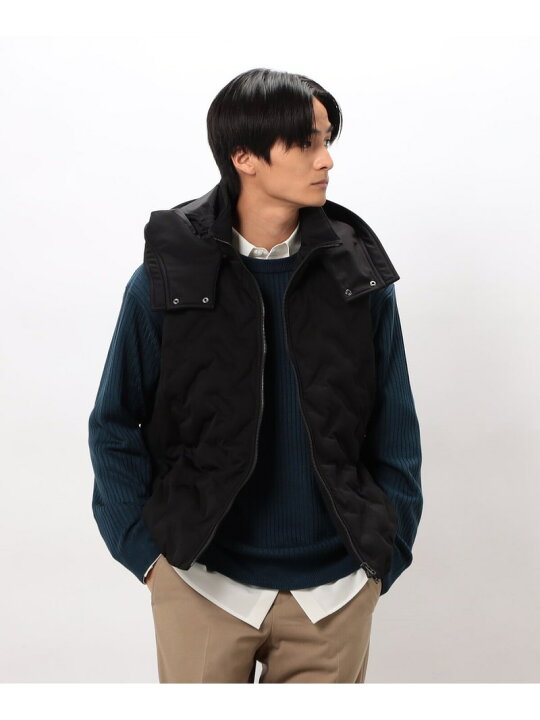 楽天市場】【SALE／19%OFF】シームレス ダウン フードベスト COMME CA 