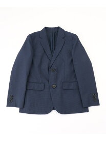 【SALE／50%OFF】【セットアップ対応】マイクロチェック柄 ジャケット(140-160cm) COMME CA ISM コムサイズム スーツ・フォーマル セットアップスーツ ネイビー【RBA_E】【送料無料】[Rakuten Fashion]