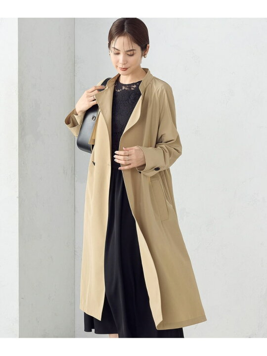 楽天市場】【SALE／10%OFF】ポリエステルグログラン ロングコート 
