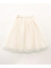 【SALE／50%OFF】チュールプリーツ*ギャザーフレアー リバーシブルスカート COMME CA ISM コムサイズム スカート その他のスカート ネイビー ホワイト【RBA_E】[Rakuten Fashion]