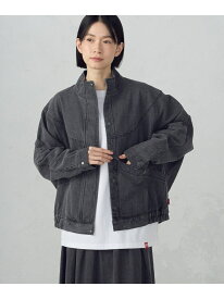 デニムブルゾン / セットアップ対応 ONIGIRI コムサイズム ジャケット・アウター デニムジャケット グレー ブルー【送料無料】[Rakuten Fashion]