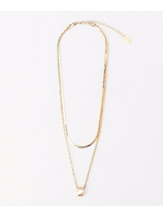 楽天市場】【SALE／50%OFF】ビジュー 二連 ネックレス COMME CA ISM 