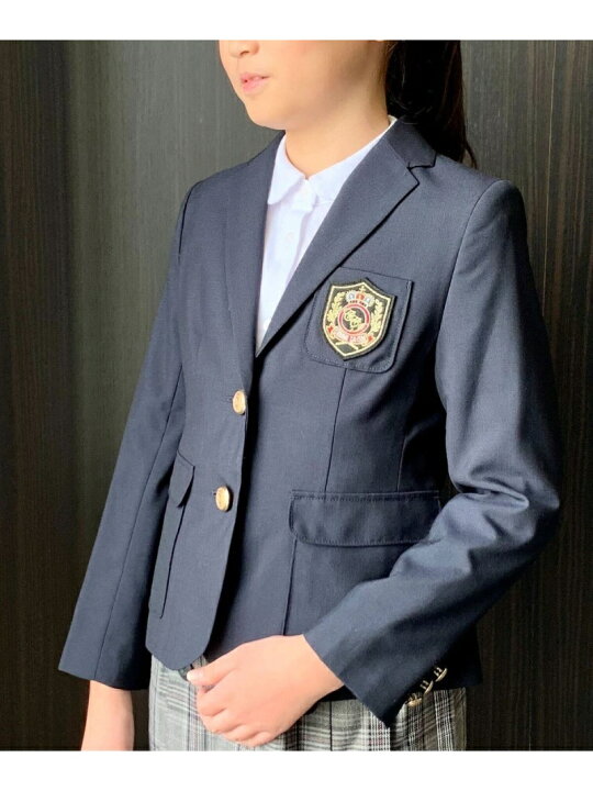 楽天市場】【SALE／90%OFF】紺ブレザー(女の子向け)(110-130cm) COMME 