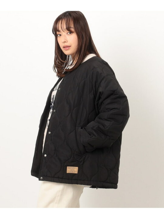 楽天市場】【SALE／10%OFF】キルティングノーカラーブルゾン 