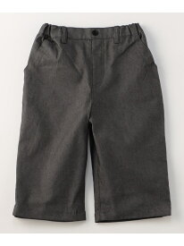 【SALE／50%OFF】ベーシック グルカパンツ(140-160cm) COMME CA ISM コムサイズム パンツ その他のパンツ ブラック グレー【RBA_E】[Rakuten Fashion]