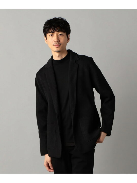 楽天市場】【SALE／50%OFF】リブニット ジャケット COMME CA MEN 