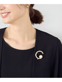 デザインブローチ COMME CA ISM コムサイズム アクセサリー・腕時計 ブローチ・コサージュ・バッジ シルバー ゴールド[Rakuten Fashion]