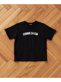 半袖ロゴTシャツ COMME CA ISM コムサイズム トップス カットソー・Tシャツ グレー ホワイト ブラック ピンク ブルー[Rakuten Fashion]