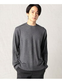 【SALE／30%OFF】リブコンビニット COMME CA MEN コムサメン トップス ニット グレー ブルー【RBA_E】【送料無料】[Rakuten Fashion]