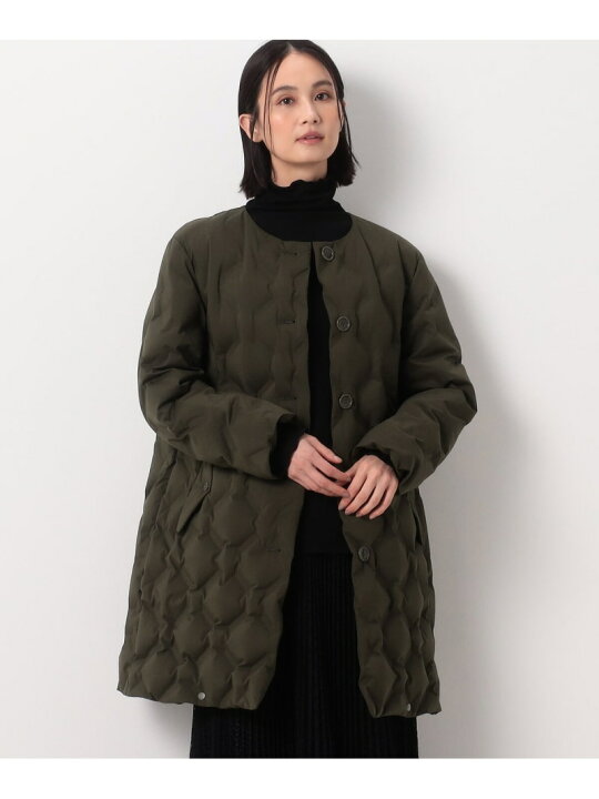 楽天市場】【SALE／50%OFF】ダイヤ柄 ダウンコート Gabardine K.T 