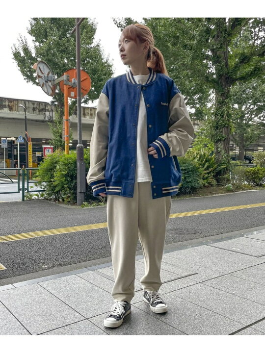 楽天市場】【SALE／30%OFF】デニム スタジアムジャンパー 