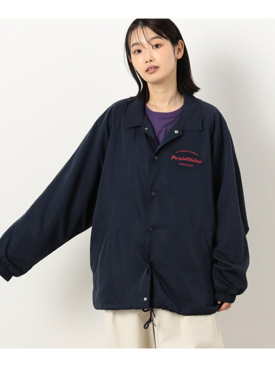楽天市場】【SALE／30%OFF】コーチジャケット Purple&Yellow 