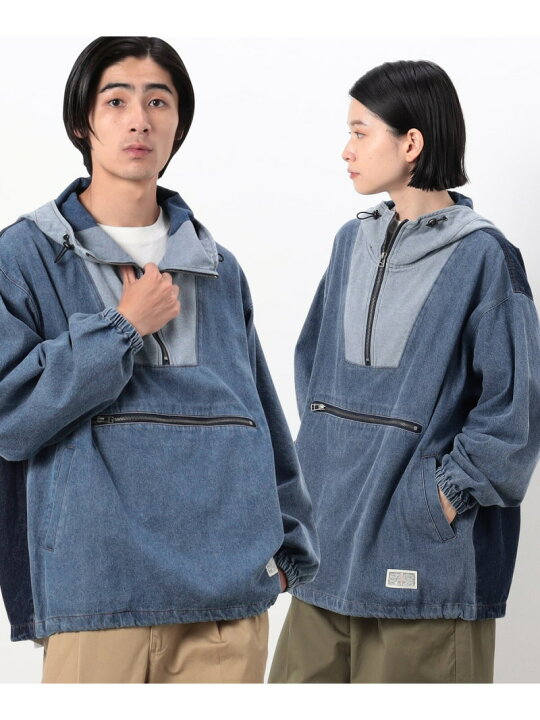 楽天市場】【SALE／50%OFF】デニム アノラック Purple&Yellow 