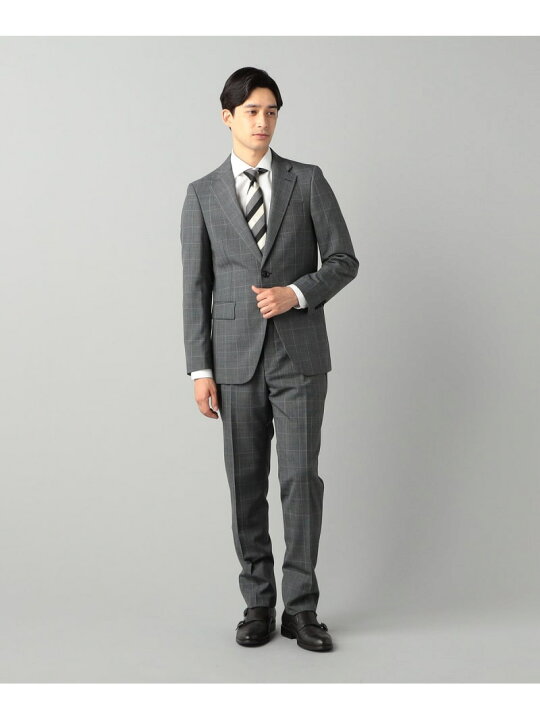 楽天市場】【SALE／50%OFF】【COMME CA MEN】グレンチェック 2Bスーツ  