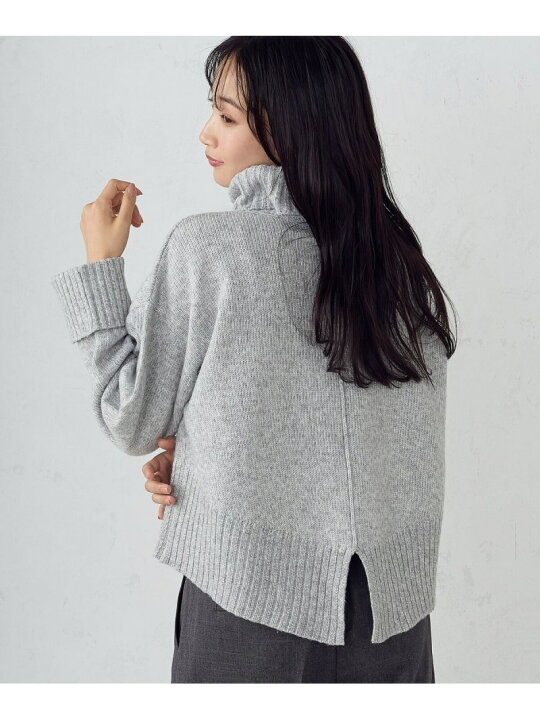 楽天市場】【SALE／37%OFF】ウール混 オフタートルネックニット COMME  