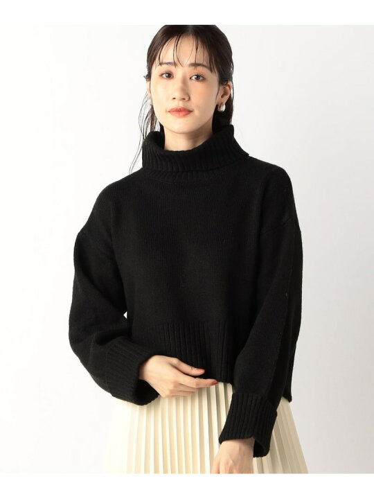 楽天市場】【SALE／37%OFF】ウール混 オフタートルネックニット COMME  