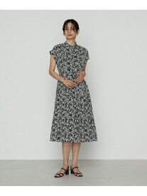 【SALE／10%OFF】キュプラコットンフラワープリント ドレス K.T KIYOKO TAKASE コムサ ワンピース・ドレス ワンピース グレー ネイビー【RBA_E】【送料無料】[Rakuten Fashion]