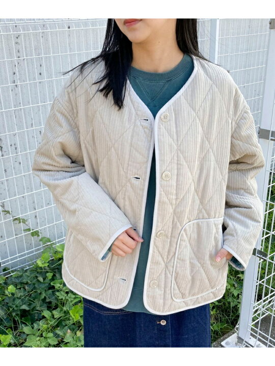 楽天市場】【SALE／80%OFF】コーデュロイ キルティングブルゾン 