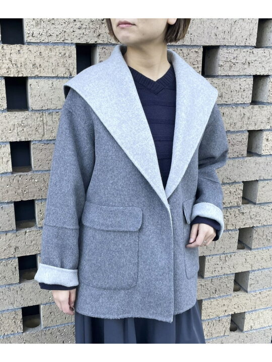 楽天市場】【SALE／90%OFF】セーラーカラー リバーコート COMME CA ISM