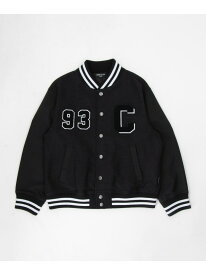 スタジャン COMME CA ISM コムサイズム ジャケット・アウター ブルゾン・ジャンパー ブラック【送料無料】[Rakuten Fashion]