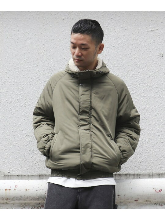 楽天市場】【SALE／40%OFF】タフタ フーデッドブルゾン Purple&Yellow 