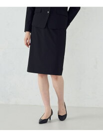 【SALE／10%OFF】【セットアップ対応】SUPER-TEX ウール混トロピカルストレッチ タイトスカート COMME CA ISM コムサイズム スーツ・フォーマル スーツスカート ブラック【RBA_E】【送料無料】[Rakuten Fashion]