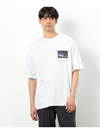 【接触冷感機能】 Feel-Cool フォト&メッセージTシャツ 「Starry sky」 COMME CA ISM コムサイズム トップス カットソー・Tシャツ ホワイト[Rakuten Fashion]