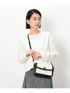 �ySALE�^50%OFF�z�G�ރV�����_�[�o�b�O MONO COMME CA �R���T�C�Y�� �o�b�O �V�����_�[�o�b�O �u���b�N �z���C�g�yRBA_E�z[Rakuten Fashion]