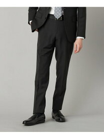 【セットアップ対応】尾州産 ポリエステルストレッチ ドビー スラックス COMME CA MEN コムサメン パンツ スラックス・ドレスパンツ ブラック【送料無料】[Rakuten Fashion]