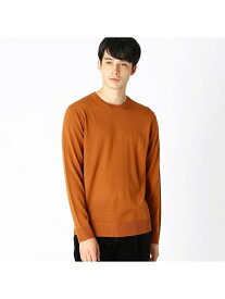 【SALE／90%OFF】クルーネック ニットプルオーバー COMME CA ISM コムサイズム トップス ニット ブラウン グレー ブラック ネイビー【RBA_E】[Rakuten Fashion]