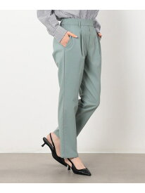 【SALE／10%OFF】【美しいベーシックパンツ】ストレッチテーパードパンツ COMME CA MODELS コムサイズム パンツ その他のパンツ グレー ブラック ブラウン グリーン カーキグリーン ベージュ【RBA_E】【送料無料】[Rakuten Fashion]