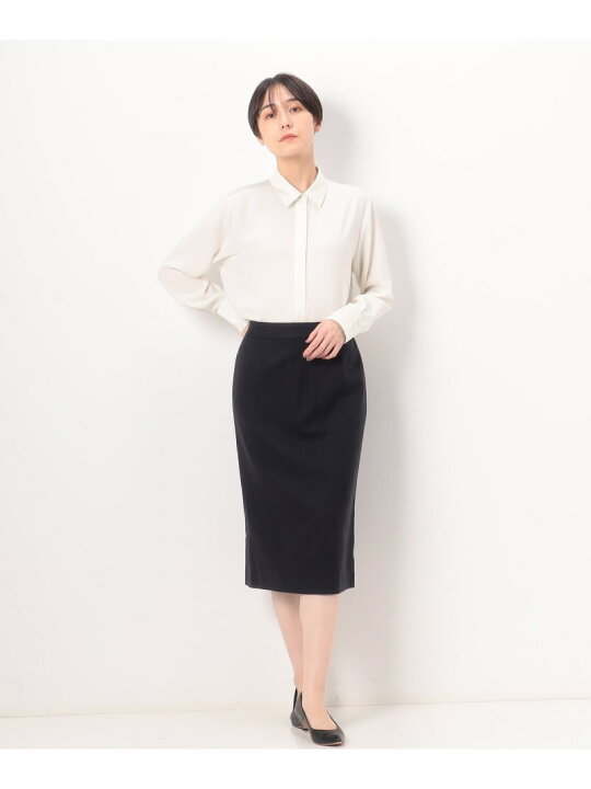 楽天市場】【SALE／37%OFF】プルエラバックサテン シャツ COMME CA 