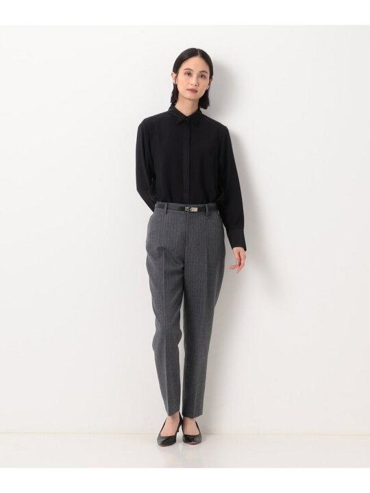 楽天市場】【SALE／37%OFF】プルエラバックサテン シャツ COMME CA 