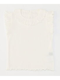 【SALE／50%OFF】テレコフリルスリーブ Tシャツ COMME CA ISM コムサイズム トップス カットソー・Tシャツ ホワイト【RBA_E】[Rakuten Fashion]