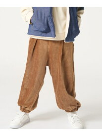 【SALE／50%OFF】ニットコール ワイドテーパードパンツ COMME CA ISM コムサイズム パンツ スラックス・ドレスパンツ グレー ベージュ【RBA_E】[Rakuten Fashion]