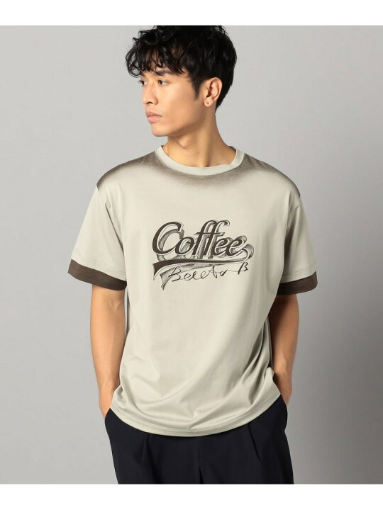 楽天市場】【SALE／40%OFF】【β MEN】【coffee break】 ロゴプリントT 