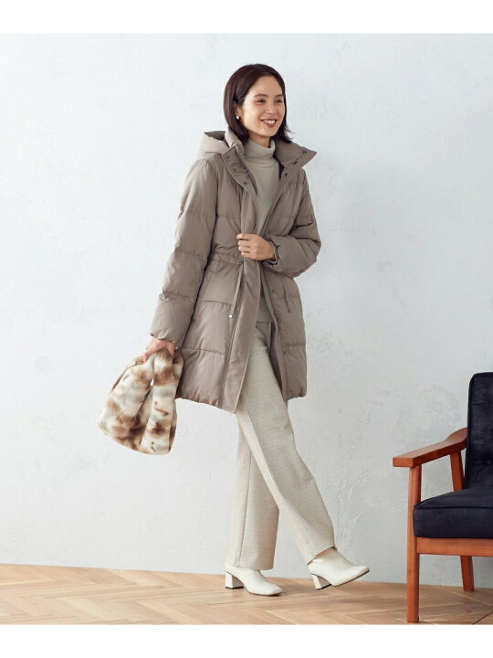楽天市場】【SALE／90%OFF】ロング フード付き ダウンコート COMME CA 