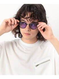 コンビ クラウンパント型 サングラス Purple&Yellow コムサイズム ファッション雑貨 サングラス パープル グレー ブルー[Rakuten Fashion]