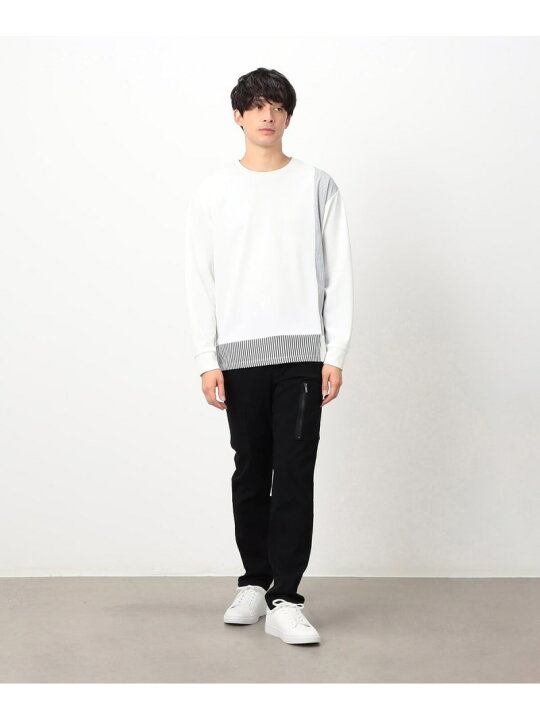 楽天市場】【SALE／30%OFF】ストライプコンビ デザインTシャツ COMME