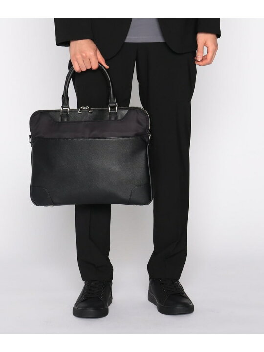 楽天市場】【SALE／30%OFF】サフィアーノ型押し ブリーフケース COMME 