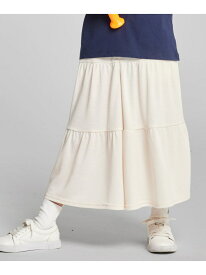 【SALE／60%OFF】速乾 ロング ティアードキュロット COMME CA ISM コムサイズム スカート その他のスカート ホワイト ピンク ブラック【RBA_E】[Rakuten Fashion]