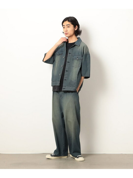 楽天市場】【SALE／46%OFF】ライトオンスデニム 半袖Gジャン 
