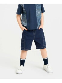 コットンナチュラルストレッチ 配色ステッチ切替ハーフパンツ COMME CA ISM コムサイズム パンツ その他のパンツ ベージュ ネイビー[Rakuten Fashion]